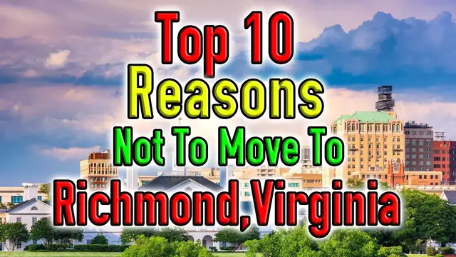 'Video thumbnail for Top 10 Reasons NOT to move to Richmond, Virginia. (Taxes on a boxed lunch)'