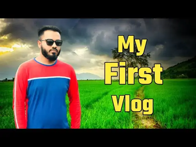 Video thumbnail for My first Vlog || @bablubannavlog