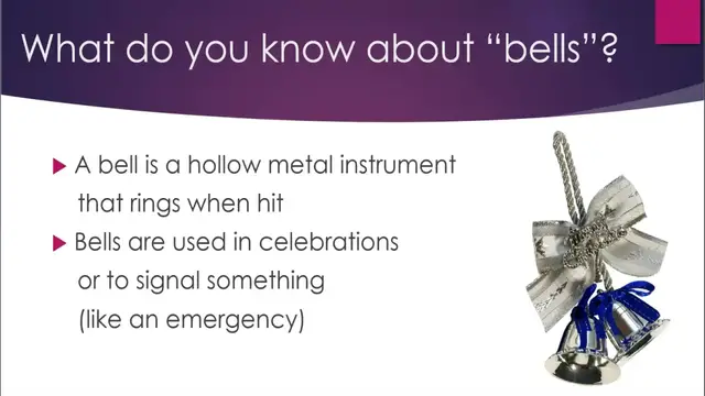 Video thumbnail for English Idioms: Bells