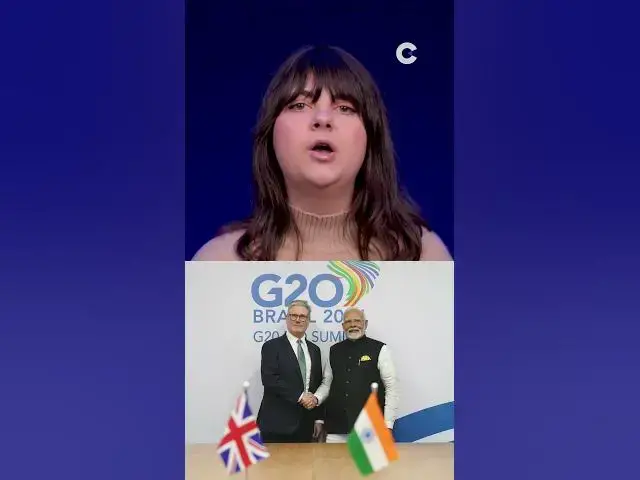 Video thumbnail for Why has the UK relaunched talks on a free trade deal with India? 🤔