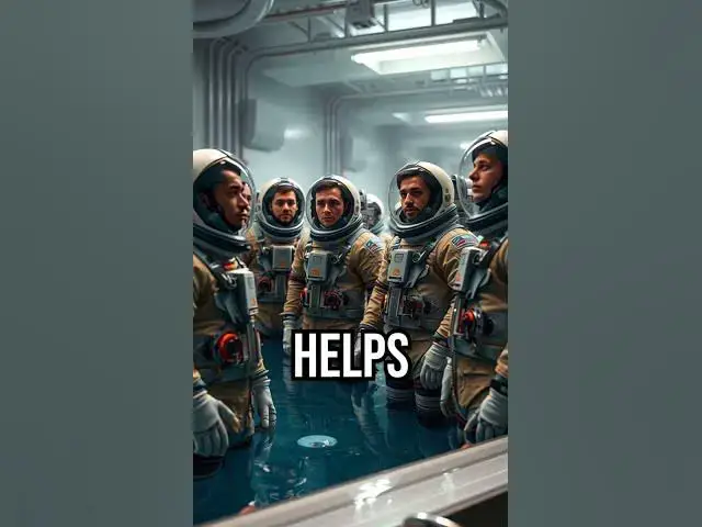 'Video thumbnail for Astronauts train underwater! #space #funfact #astronauts'