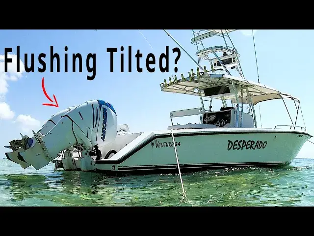 Video thumbnail for Can You Safely Flush A Tilted Up Outboard?