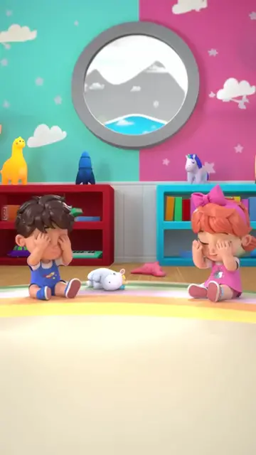 Video thumbnail for Playing Peek a Boo with Family! 2  #Shorts #YouTu