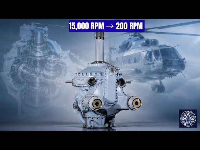Video thumbnail for How Russian Helicopters Convert 15,000 RPM Into Flight