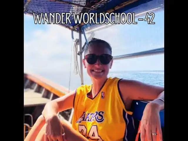 Video thumbnail for 42. 2 Moms, Twins and a Global Gap Year: Why This Primary School Teacher Took a Worldschooling Sa...