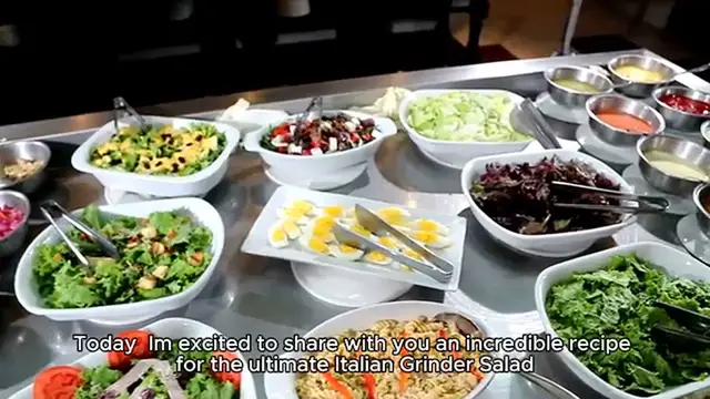 Video thumbnail for Italian Grinder Salad recipe