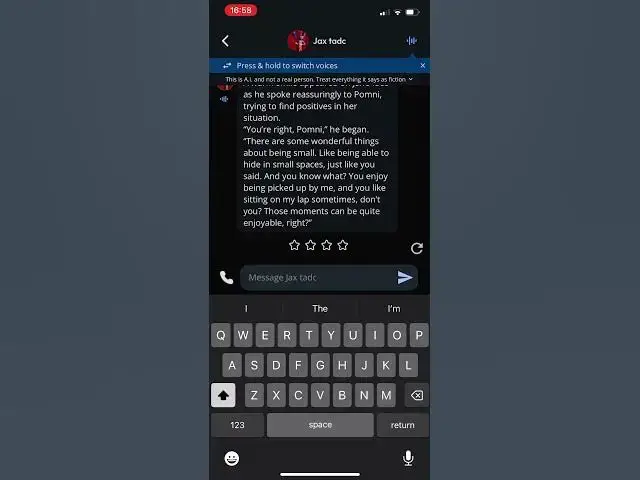 Video thumbnail for Jax tells Pomni the importance of being small