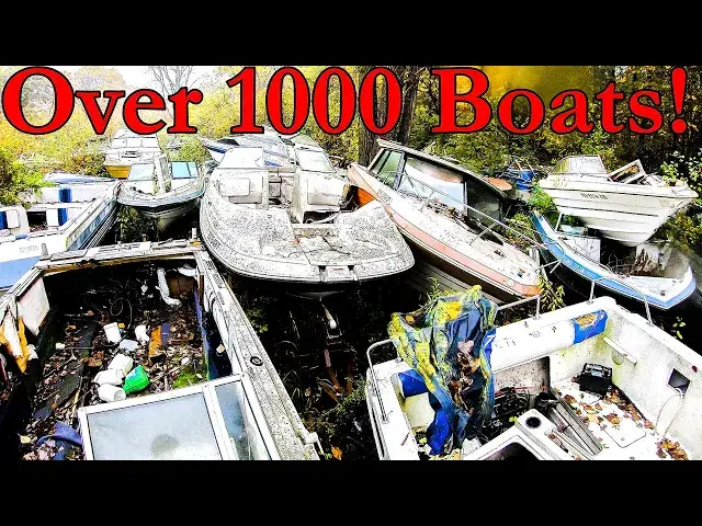 Video thumbnail for Visiting ANOTHER Boat GRAVEYARD!!!
