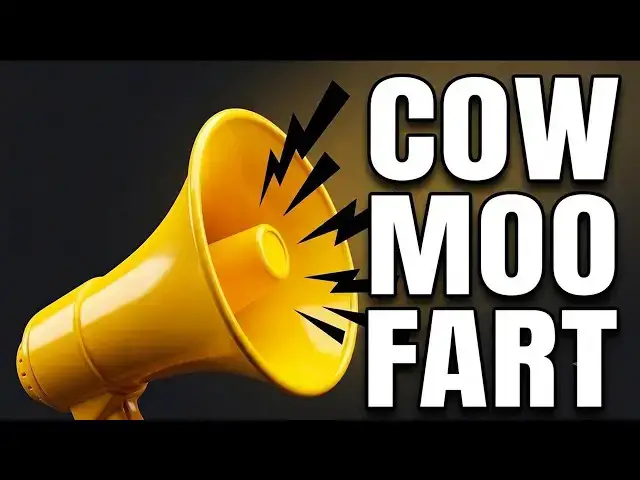 Video thumbnail for Fart & Cow Moo Sound Effect (Meme SFX)