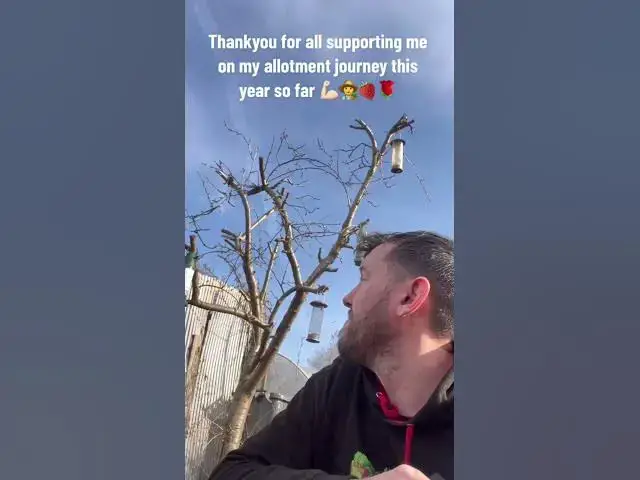 Video thumbnail for Thankyou for all the support you have given me with my allotment garden 🫶👨‍🌾🌷#allotment #garden