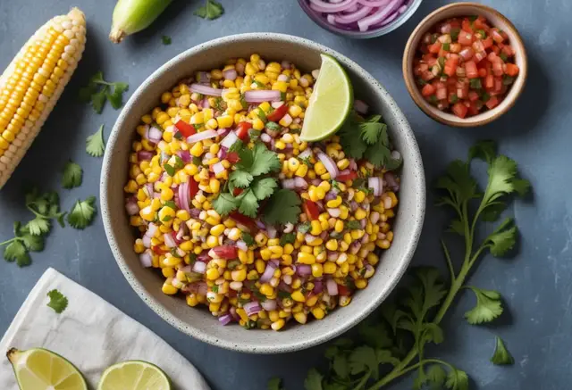 Video thumbnail for Chipotle Corn Salsa Recipe