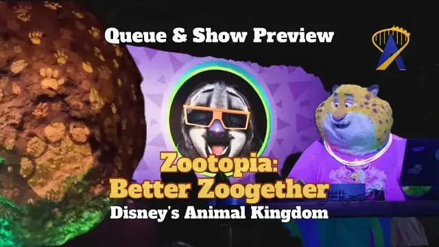 'Video thumbnail for Zootopia: Better Zoogether Queue and Show Preview at Disney's Animal Kingdom'