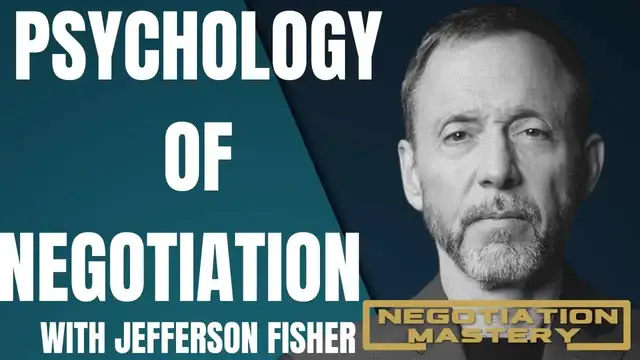 Video thumbnail for Negotiation Mastery: chris voss interviews jefferson fisher on law, negotiation, and the socratic method
