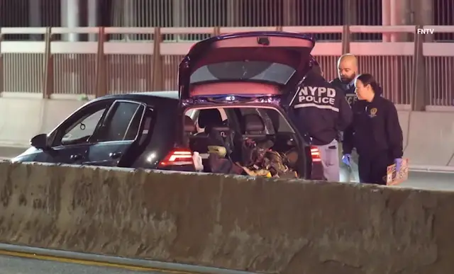 Video thumbnail for George Washington Bridge reopens after deadly shooting triggers massive traffic jams