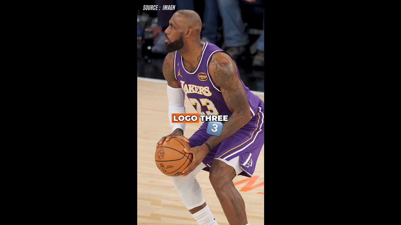 Video thumbnail for LeBron James Airballs Logo Three During Caitlin Clark Broadcast Debut