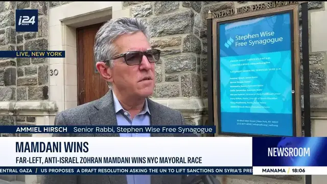 'Video thumbnail for Far-left, anti-Israel Zohran Mamdani wins NYC mayoral race'