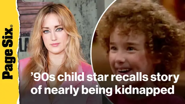 Video thumbnail for '90s child star recalls harrowing story of nearly being kidnapped from set
