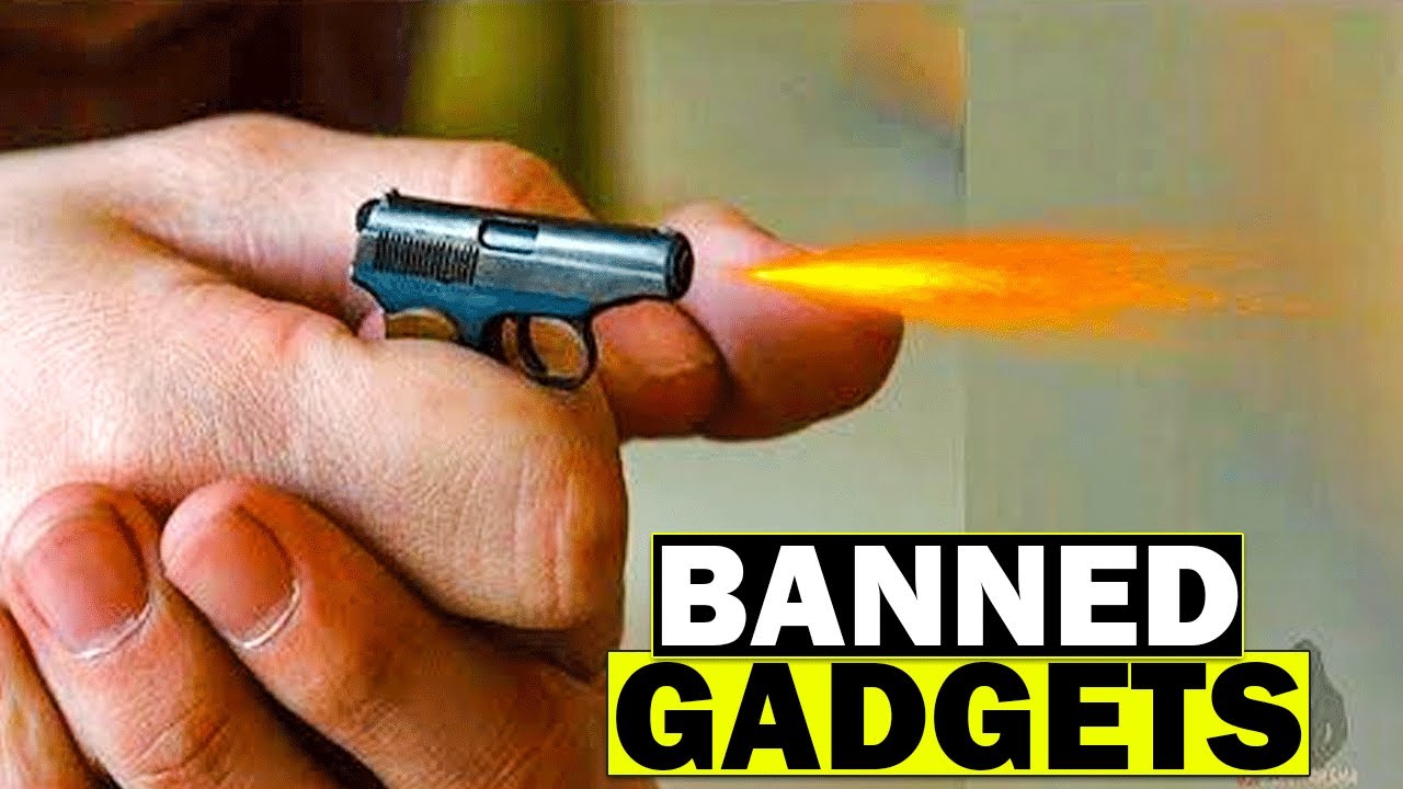 Video thumbnail for These SELF-DEFENSE Gadgets are Banned On Amazon!! #banned