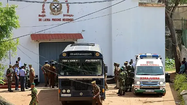 Video thumbnail for At least 23 people killed in Sri Lankan prison riot