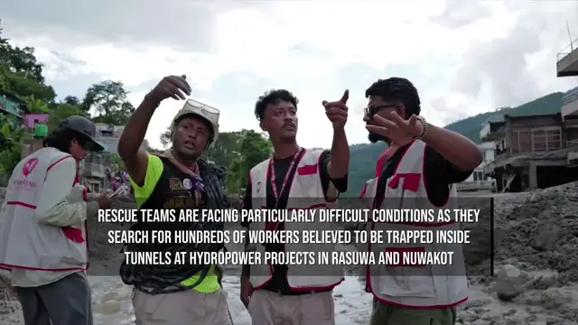 Video thumbnail for Nepal Floods: Hundreds Feared Trapped in Tunnels as Death Toll Tops 900.