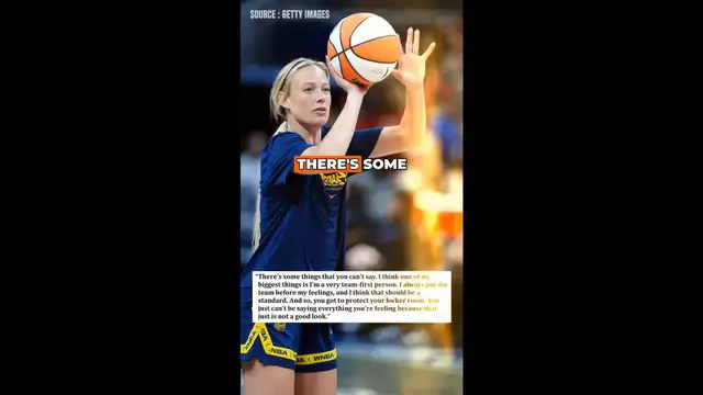 'Video thumbnail for Fever Star Sophie Cunningham Had Strong Words on Chicago Sky, Angel Reese Situation'