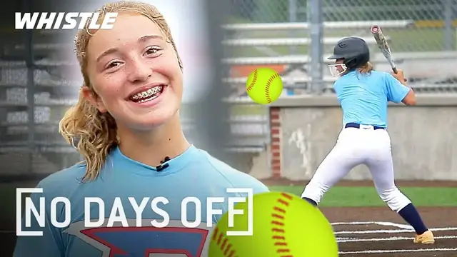 'Video thumbnail for 12-Year-Old DOMINANT Softball Star CRUSHES Home Runs!'