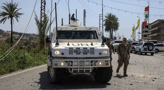 Video thumbnail for Lebanon warns of security vacuum as UNIFIL peacekeeping mission nears end