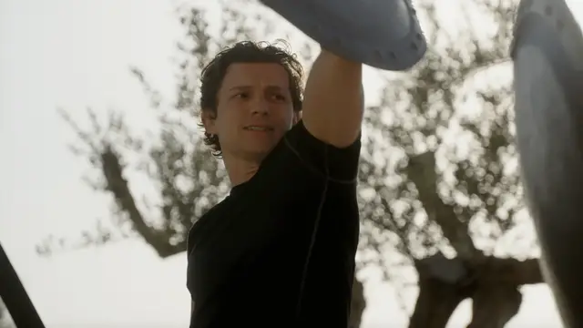 Video thumbnail for The Odyssey - Official ‘In Rehearsal Tom Holland’ Featurette