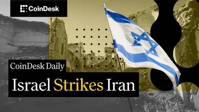 Video thumbnail for Israel's Strikes on Iran Sends Bitcoin Tumbling