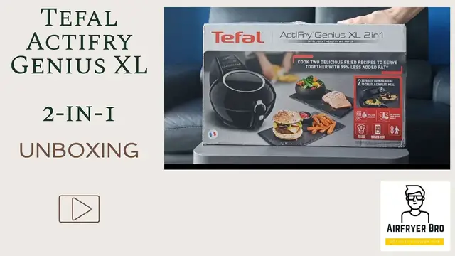 'Video thumbnail for UnBoxing a Tefal Actifry Genius XL 2 in 1'