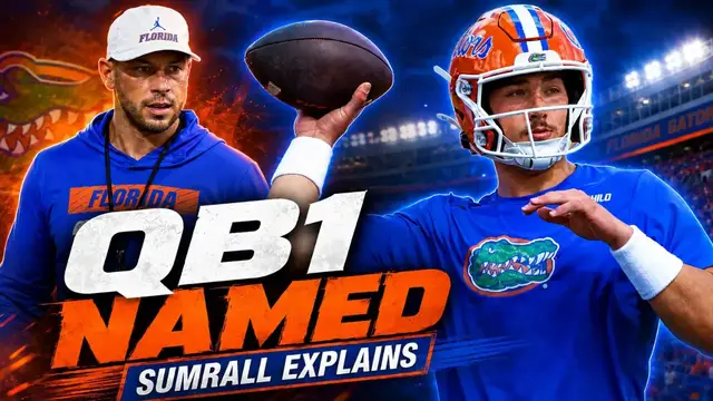 Video thumbnail for Aaron Philo WINS Florida Gators QB Battle | Why Jon Sumrall Chose Him