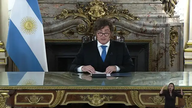 Video thumbnail for Falkland sovereignty dispute: Argentina to sanction firms linked to oil projects