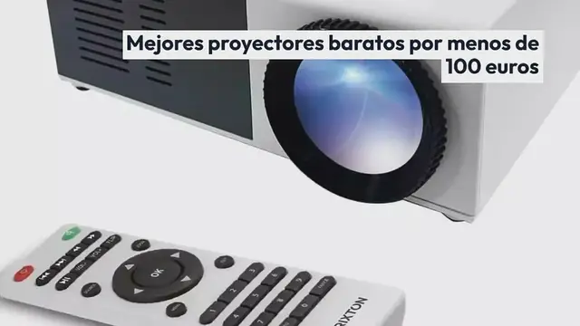 Video thumbnail for Mejores proyectores baratos por menos de 100 euros