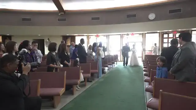 Video thumbnail for Vietnam Vet Walks Daughter Down The Aisle | Happily TV