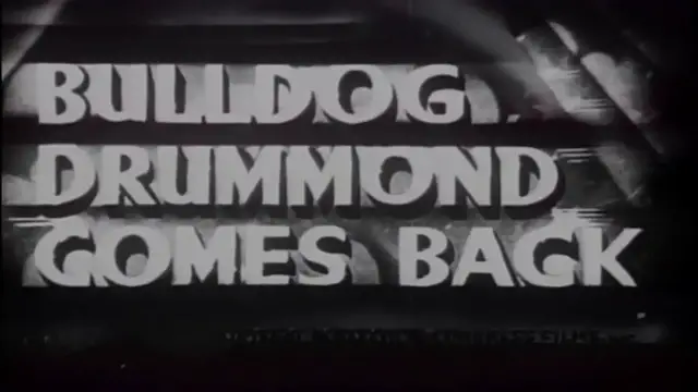 Video thumbnail for Bulldog Drummond Comes Back (1937)