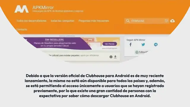 Video thumbnail for Cómo descargar Clubhouse en Android
