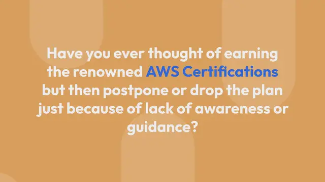 Video thumbnail for How to Prepare for AWS Certification Exam?