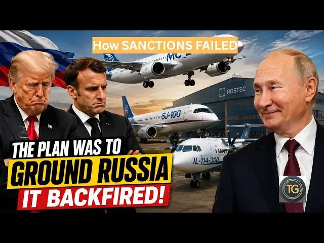Video thumbnail for How Aviation Sanctions Triggered Russia's Biggest Aircraft Comeback