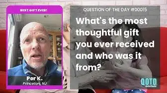 Video thumbnail for Per K's birthday is around Christmas time. Good gifts? Not here!