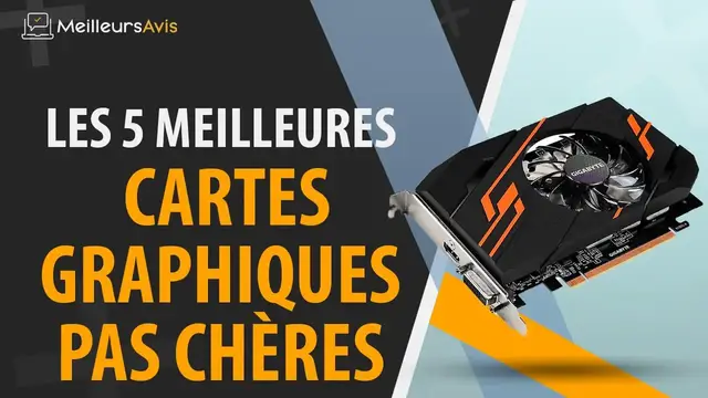 Video thumbnail for ⭐️ MEILLEURE CARTE GRAPHIQUE PAS CHÈRE - Avis & Guide d'achat (Comparatif 2021)