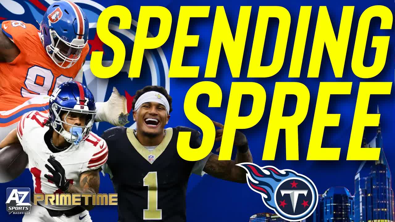 Video thumbnail for A to Z Sports Nashville: Titans Bolster Offense and Defense in Free Agency