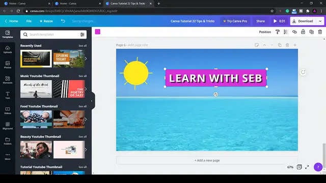 Video thumbnail for Canva_ How To Add Grid Lines, Guides and Rulers (New FREE Feature 2020)