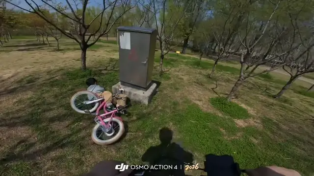 Video thumbnail for Kid Takes a Tumble Biking Downhill in Shandong