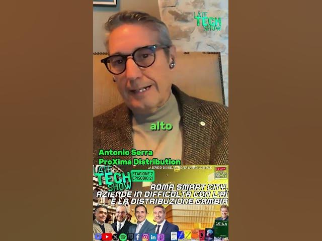 Video thumbnail for Antonio Serra di Proxima Distribution al Late Tech Show