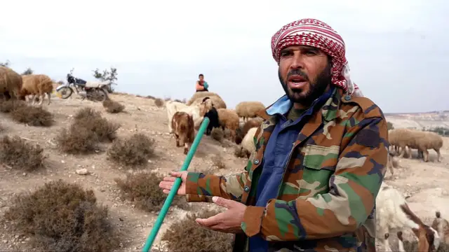 Video thumbnail for Syria drought worsens: Farmers and shepherds struggle as crops fail and dams run dry