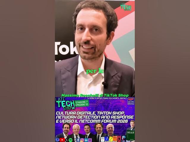 Video thumbnail for Tiktok Shop e aziende italiane, con Massimo Rocchelli
