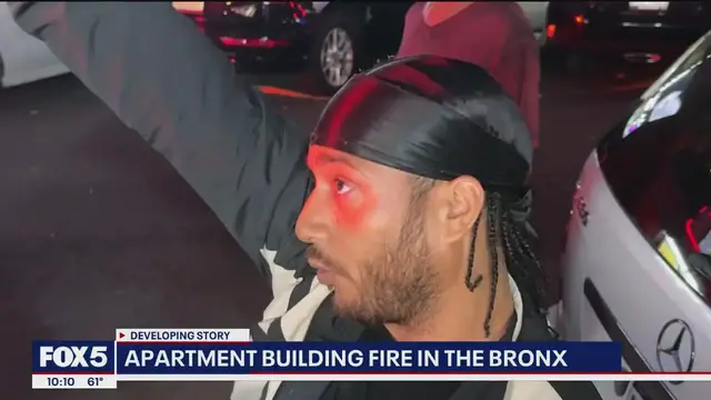 'Video thumbnail for Good Samaritans rescue children trapped in Bronx apartment fire that injured 12'