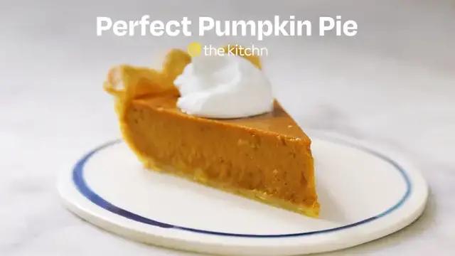 'Video thumbnail for Classic Pumpkin Pie'