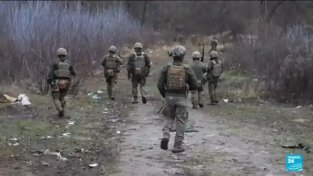 Video thumbnail for Ukraine turns to land drones to survive the drone-saturated frontline