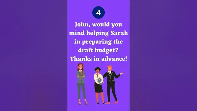 Video thumbnail for 5 Examples of Polite Requests at Work